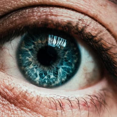 Photo: Filippo on Unsplash blue eye close-up